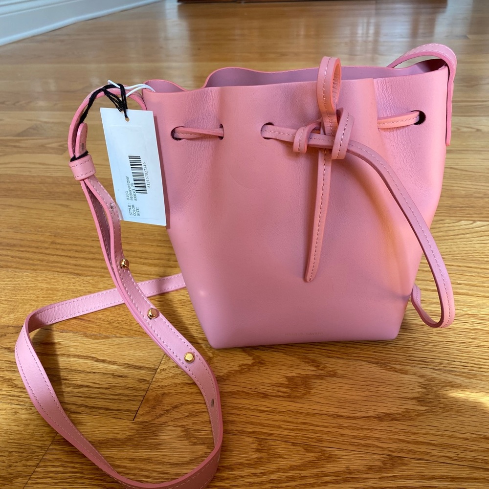 Mansur Gavriel Pink Mini Bucket